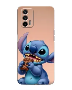 Чохол для Realme 7 з картинкою «Стіч їсть шоколад» Чохол для Realme 7 з картинкою «Стіч їсть шоколад»
