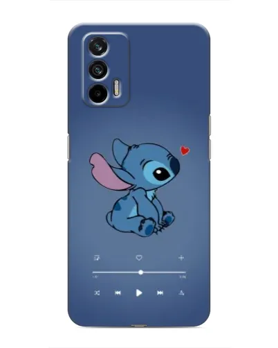 Чохол для Realme 7 з картинкою «Музичний Stitch»