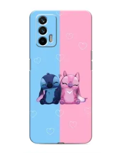 Чохол для Realme 7 з картинкою «Stitch та Angel Love» Чохол для Realme 7 з картинкою «Stitch та Angel Love»