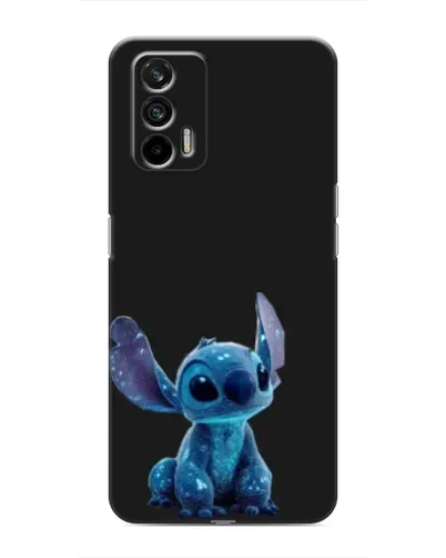 Чохол для Realme 7 з картинкою «Стіч на чорному»
