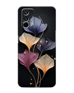 Чохол для Realme 7 з картинкою «Лілові квіти грації»
