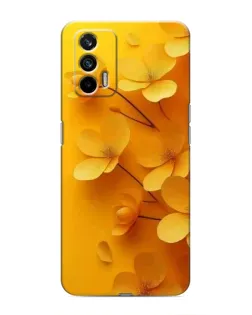 Чохол для Realme 7 з картинкою «Золоті пелюстки»