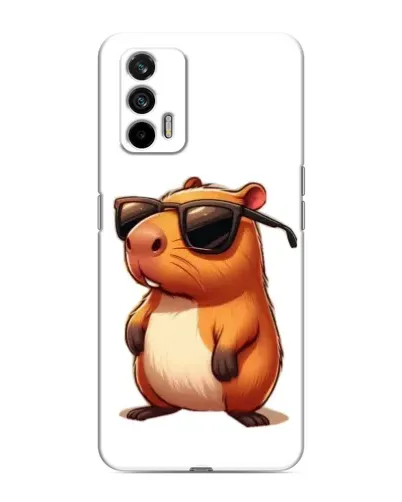 Чохол для Realme 7 з картинкою «Капібара в окулярах»