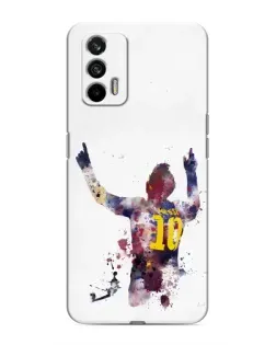 Чехол для Realme 7 с картинкой «Акварельный Месси Барселона» Чехол для Realme 7 с картинкой «Акварельный Месси Барселона»
