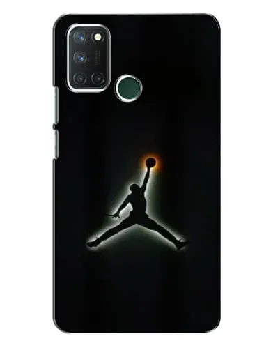 Чехол для Realme 7i с картинкой «Jordan Gradient Logo»