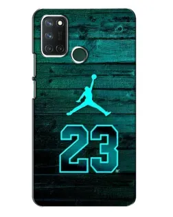 Чохол для Realme 7i з картинкою «Jordan Cyan 23» Чохол для Realme 7i з картинкою «Jordan Cyan 23»
