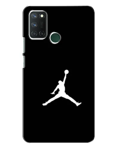 Чехол для Realme 7i с картинкой «Jordan Silhouette»