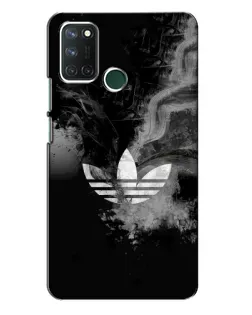 Чохол для Realme 7i з картинкою «Абстрактний дим Adidas»
