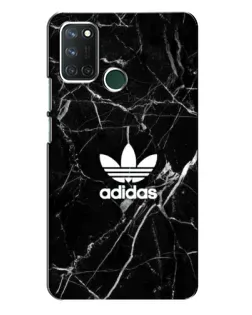 Чохол для Realme 7i з картинкою «Білий мармур Adidas»