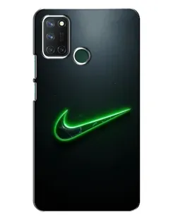 Чохол для Realme 7i з картинкою «Неоновий контур Nike» Чохол для Realme 7i з картинкою «Неоновий контур Nike»