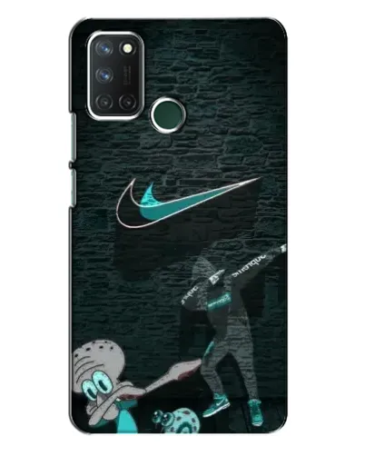 Чехол для Realme 7i с картинкой «Спортивный арт Nike»