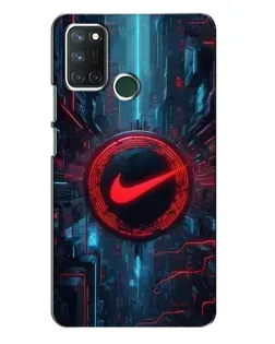Чохол для Realme 7i з картинкою «Техногенний стиль Nike»