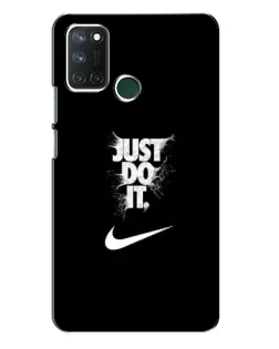 Чохол для Realme 7i з картинкою «Текстовий принт Nike»