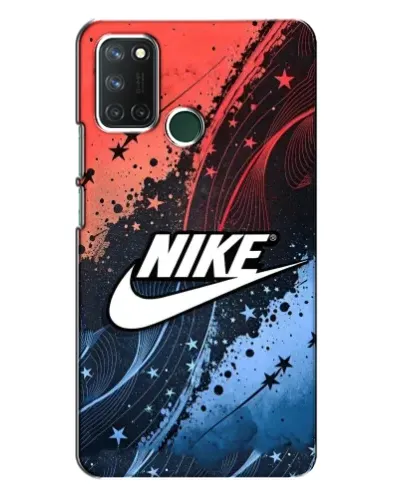 Чехол для Realme 7i с картинкой «Градиентный принт Найк»