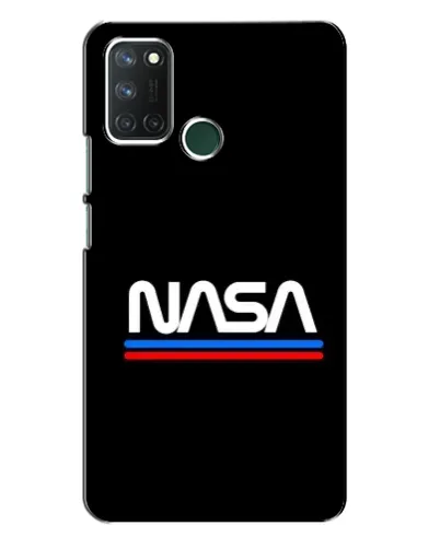 Чехол для Realme 7i с картинкой «NASA — классика Red Blue» Чехол для Realme 7i с картинкой «NASA — классика Red Blue»