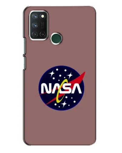 Чехол для Realme 7i с картинкой «NASA — ретро космос» Чехол для Realme 7i с картинкой «NASA — ретро космос»