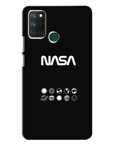 Чехол для Realme 7i с картинкой «NASA — технический принт» Чехол для Realme 7i с картинкой «NASA — технический принт»