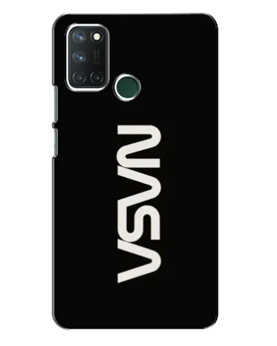 Чехол для Realme 7i с картинкой «NASA — вертикальный логотип» Чехол для Realme 7i с картинкой «NASA — вертикальный логотип»