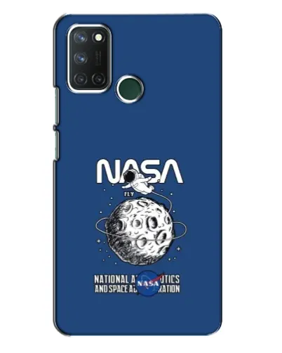 Чехол для Realme 7i с картинкой «NASA — лунная миссия» Чехол для Realme 7i с картинкой «NASA — лунная миссия»