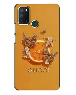 Чохол для Realme 7i з картинкою «Gucci — золоті метелики» Чохол для Realme 7i з картинкою «Gucci — золоті метелики»