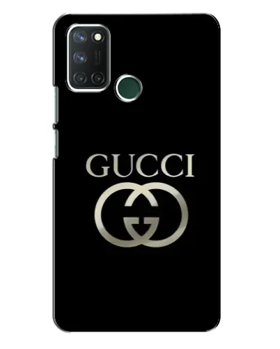 Чехол для Realme 7i с картинкой «Gucci — золото на черном» Чехол для Realme 7i с картинкой «Gucci — золото на черном»