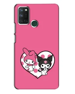 Чохол для Realme 7i з картинкою «Kuromi та My Melody» Чохол для Realme 7i з картинкою «Kuromi та My Melody»