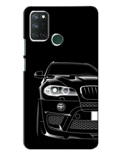 Чохол для Realme 7i з картинкою «Темний силует BMW»