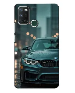 Чохол для Realme 7i з картинкою «BMW у вогнях міста»