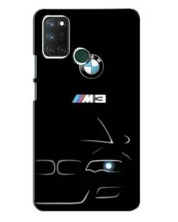 Чохол для Realme 7i з картинкою «Мінімалістичний принт BMW M3»