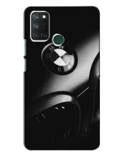 Чохол для Realme 7i з картинкою «Емблема BMW — макро»