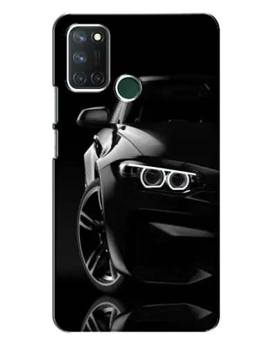 Чехол для Realme 7i с картинкой «Черная BMW — профиль» Чехол для Realme 7i с картинкой «Черная BMW — профиль»