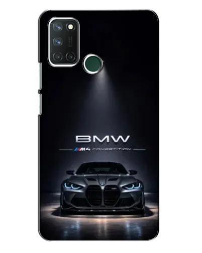 Чехол для Realme 7i с картинкой «BMW сквозь ночной город» Чехол для Realme 7i с картинкой «BMW сквозь ночной город»