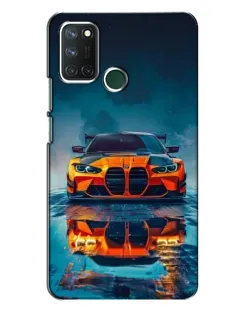 Чохол для Realme 7i з картинкою «BMW — золота емблема»