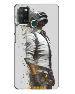 Чохол для Realme 7i з картинкою «PUBG — боєць у пилу»