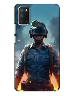 Чохол для Realme 7i з картинкою «PUBG — реалістичний герой»