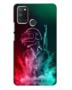 Чохол для Realme 7i з картинкою «PUBG — вогняний воїн»