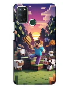 Чохол для Realme 7i з картинкою «Стів на фермі» Чохол для Realme 7i з картинкою «Стів на фермі»