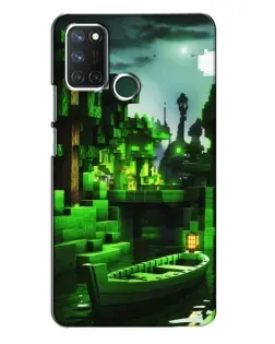 Чохол для Realme 7i з картинкою «Minecraft лісовий пейзаж» Чохол для Realme 7i з картинкою «Minecraft лісовий пейзаж»