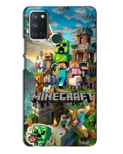 Чохол для Realme 7i з картинкою «Замок Minecraft» Чохол для Realme 7i з картинкою «Замок Minecraft»