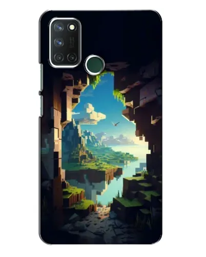 Чехол для Realme 7i с картинкой «Вид из пещеры»