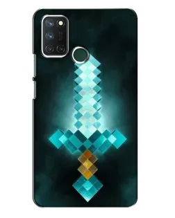 Чохол для Realme 7i з картинкою «Алмазний меч неон» Чохол для Realme 7i з картинкою «Алмазний меч неон»