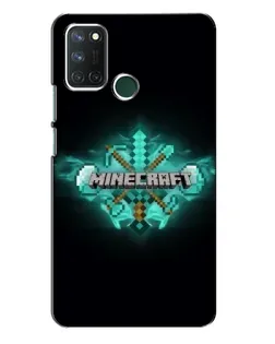 Чохол для Realme 7i з картинкою «Minecraft Diamond лого» Чохол для Realme 7i з картинкою «Minecraft Diamond лого»