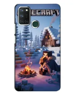 Чохол для Realme 7i з картинкою «Зимовий Minecraft» Чохол для Realme 7i з картинкою «Зимовий Minecraft»