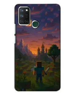 Чохол для Realme 7i з картинкою «Стів біля вежі» Чохол для Realme 7i з картинкою «Стів біля вежі»