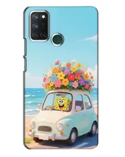 Чехол для Realme 7i с картинкой «Автомобильное путешествие»