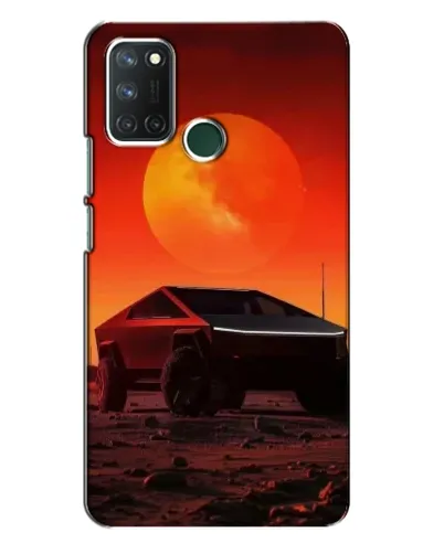 Чехол для Realme 7i с картинкой «Cybertruck на Марсе» Чехол для Realme 7i с картинкой «Cybertruck на Марсе»