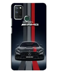 Чохол для Realme 7i з картинкою «Mercedes — білий карбон» Чохол для Realme 7i з картинкою «Mercedes — білий карбон»