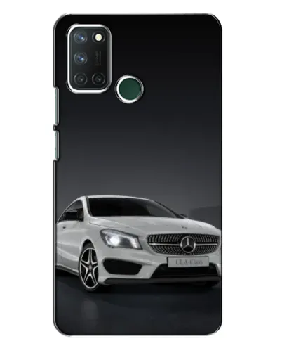 Чехол для Realme 7i с картинкой «Mercedes AMG GT Silver»