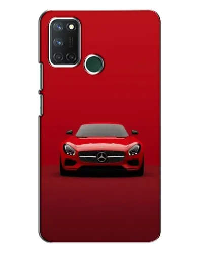 Чехол для Realme 7i с картинкой «Красный Mercedes AMG»