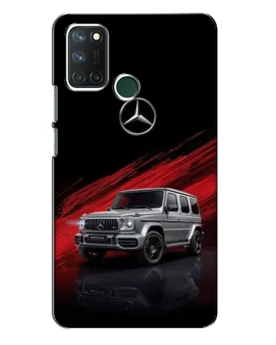 Чехол для Realme 7i с картинкой «Mercedes G-Class красный»